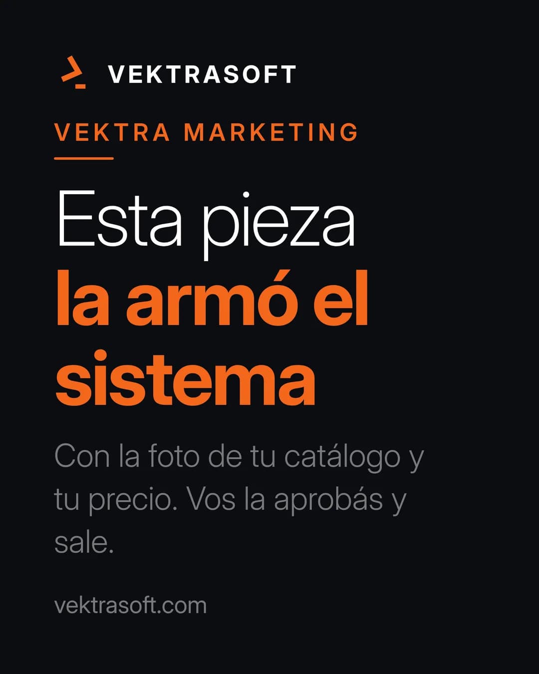 La misma pieza en formato publicación